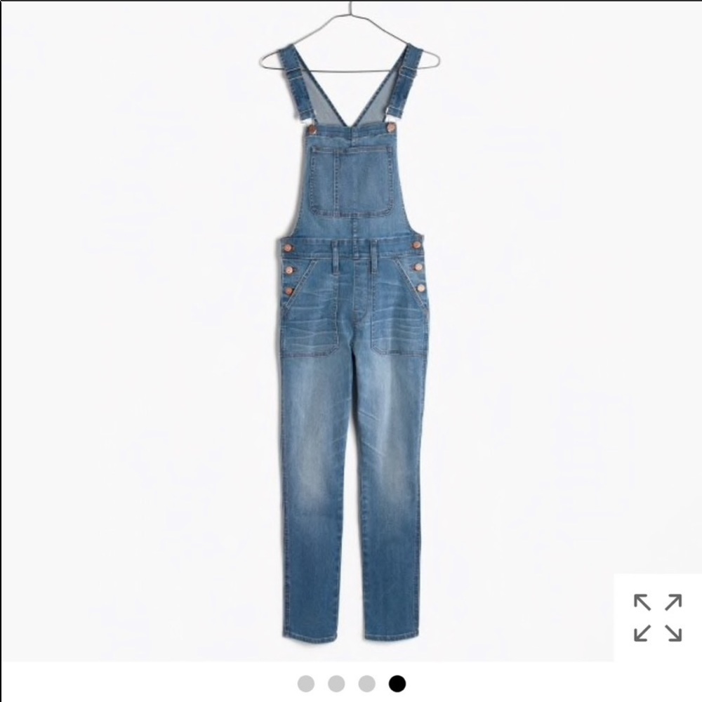 Madewell Crop Fitted Overall Size XS
